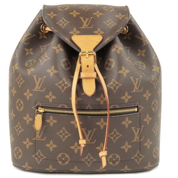Montsouris Ruck Sack Monogram Canvas Backpack - Picture 1 of 11